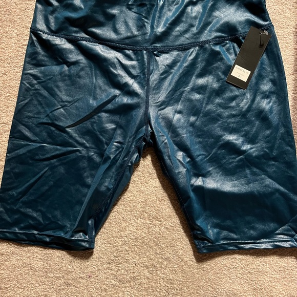 Blue colored BRAND NEW NW Biker Shorts - Picture 2 of 3